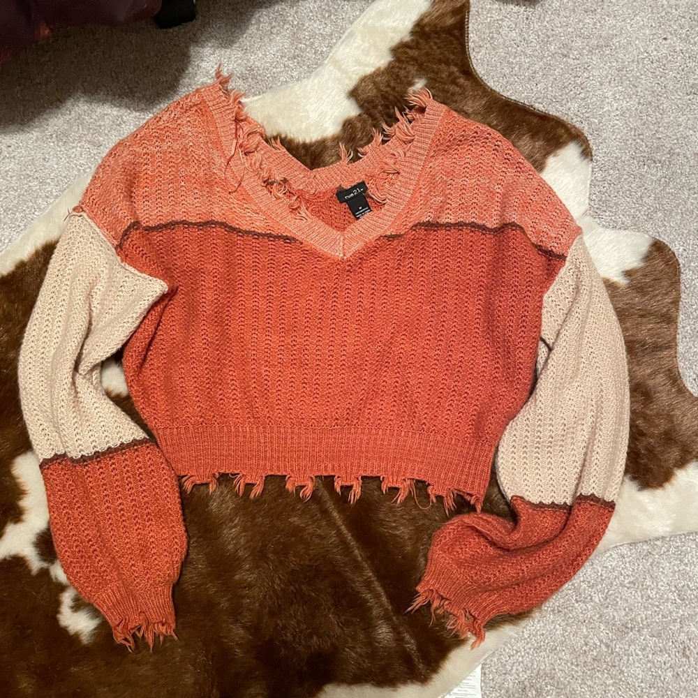 Fall colored sweater